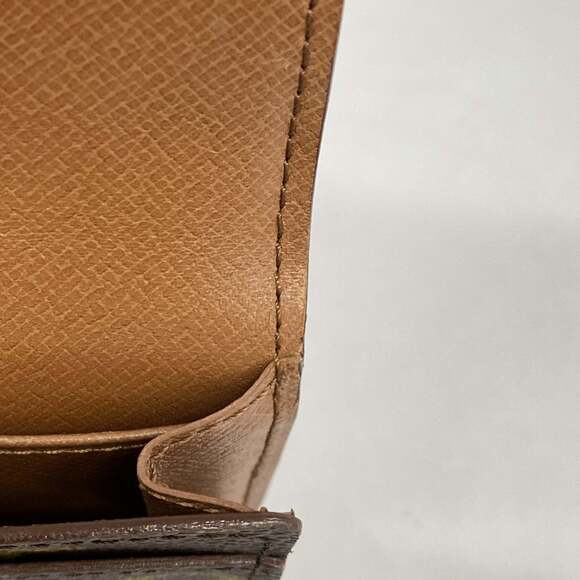 Louis Vuitton Monogram Long Wallet, Porte Yen 3 Carte Credit, M61818, Brown, ...